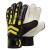 Lion XF Goalkeeper Gloves JR BLK/YEL 4 Keeperhansker med Flat Cut 