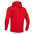 Aether Hoody Full Zip Top RED/WHT 3XL Overtrekksjakke med hette - Unisex